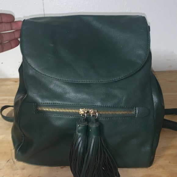 Forever 21 Dark Green Backpack - Picture 9 of 9